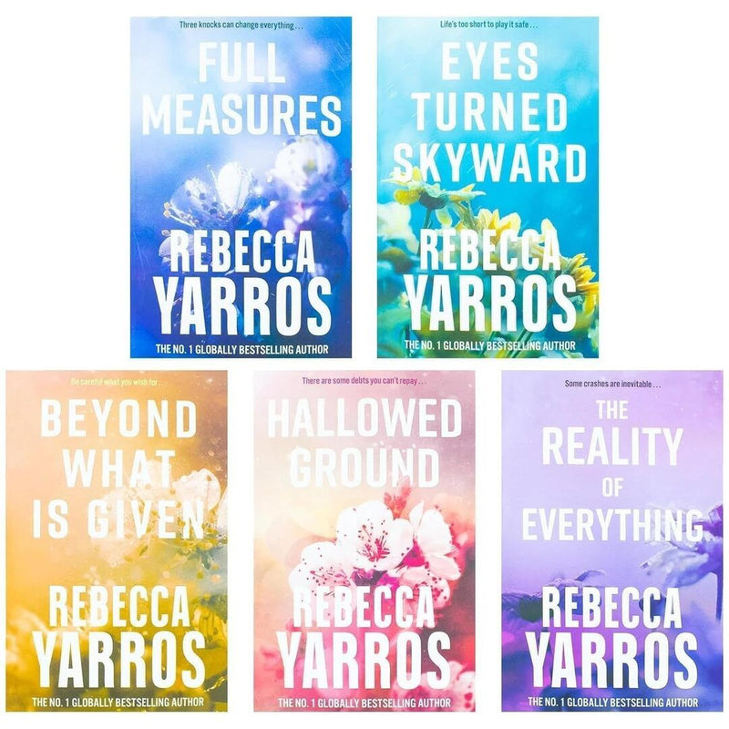 Flight & Glory Series 5 Books Collection Set By Rebecca Yarros(Full Measures, Eyes Turned Skyward, Beyond What is Given, Hallowed Ground, The Last Letter)