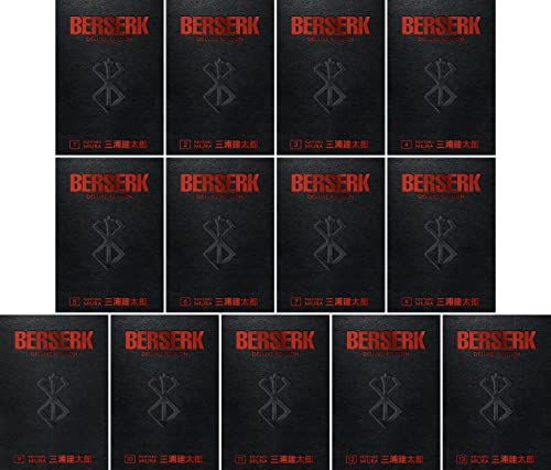 Berserk Deluxe Hardcover Collection, Books 1-13 [Hardcover] Kentaro Miura