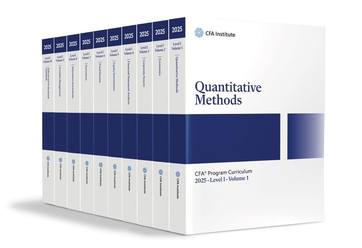 2025 CFA Program Curriculum Level I Box Set [Paperback] CFA Institute
