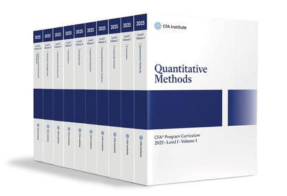 2025 CFA Program Curriculum Level I Box Set [Paperback] CFA Institute