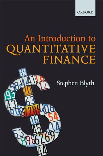 An Introduction to Quantitative Finance [Paperback] Blyth, Stephen