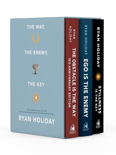The Way, the Enemy, and the Key: A Boxed Set of The Obstacle is the Way, Ego is the Enemy & Stillness is the Key [Hardcover] Holiday, Ryan