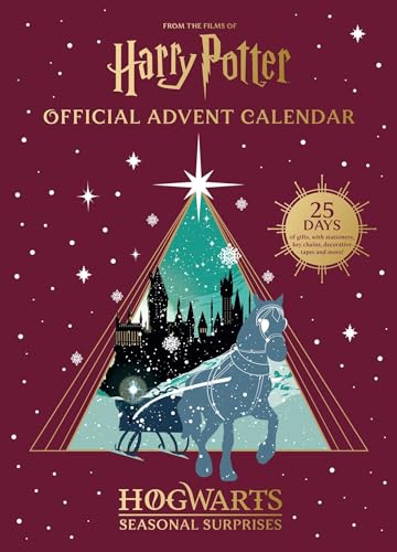 Harry Potter Official Advent Calendar Hogwarts Seasonal Surprises: 25 Days of Gifts, with Stationery, Key Chains, Washi Tapes and More! [Calendar] Insight Editions