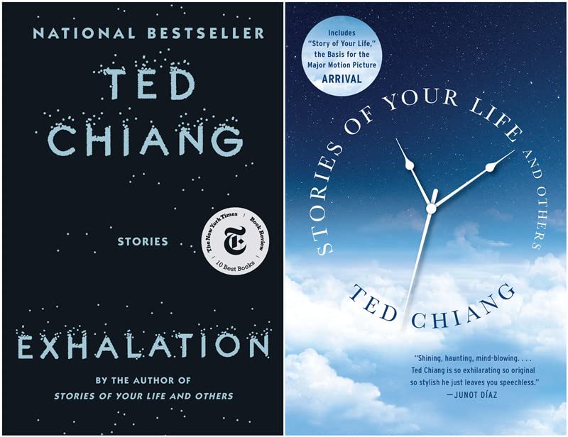 Ted Chiang Bestselling 2 Books Set [paperback] Ted Chiang [Feb 13, 2023]