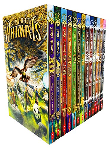 Spirit Animals 13 Books Box Set Series 1 & 2 Collection (Spirit Animals Books 1 - 7 & Fall of the Beasts Books 1 - 6) [Paperback] Maggie Stiefvater; Tui T. Sutherland; Varian Johnson; Brandon Mull; Sean Williams; Garth Nix; Shannon Hale and Eliot Schrefer