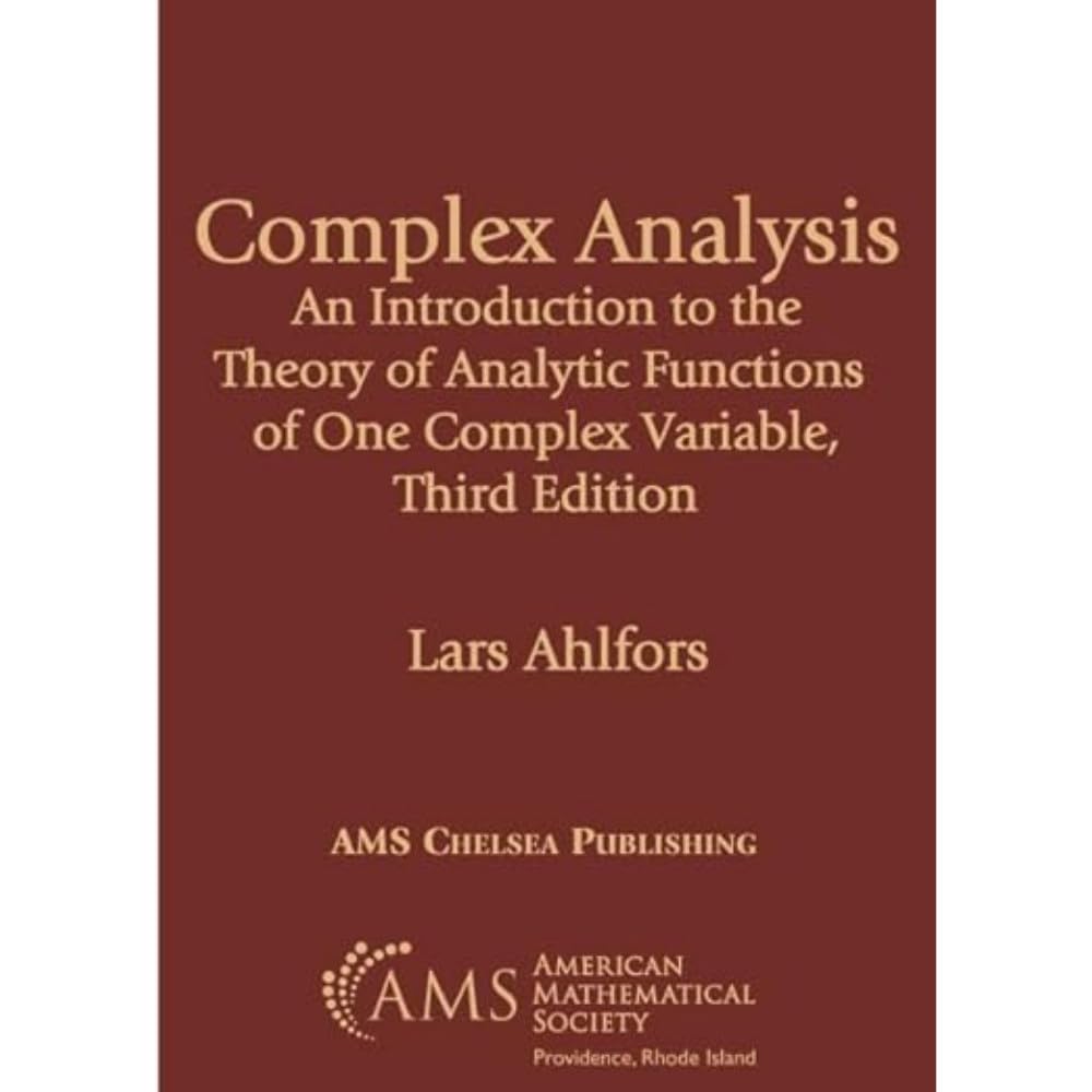 Complex Analysis (AMS Chelsea Publishing) [Paperback] Lars Ahlfors