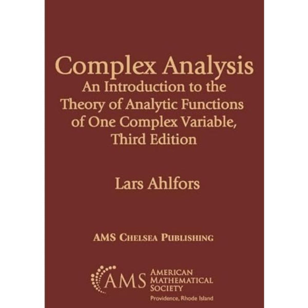 Complex Analysis (AMS Chelsea Publishing) [Paperback] Lars Ahlfors
