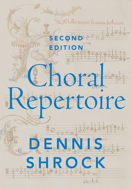 Choral Repertoire [Hardcover] Shrock, Dennis