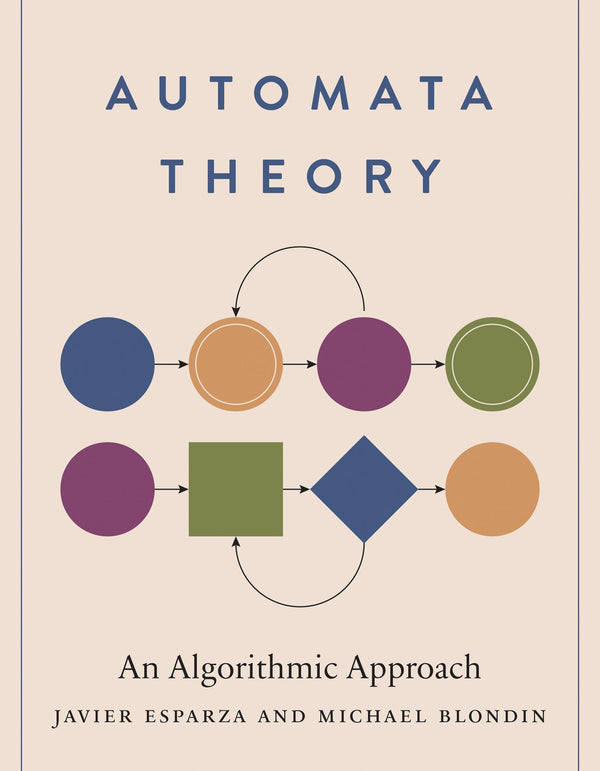 Automata Theory: An Algorithmic Approach [Hardcover] Esparza, Javier and Blondin, Michael