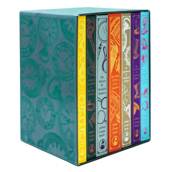 Sherlock Holmes Complete 7 Books Hardback Collection Box Set (Adventures, Valley of Fear & His Last Bow, Return, Study in Scarlet & The Sign Sign of Four, Case-Book & Memoir)