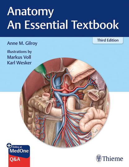 Anatomy - An Essential Textbook (Thieme Illustrated Reviews) [Paperback] Gilroy, Anne M; Voll, Markus and Wesker, Karl H.