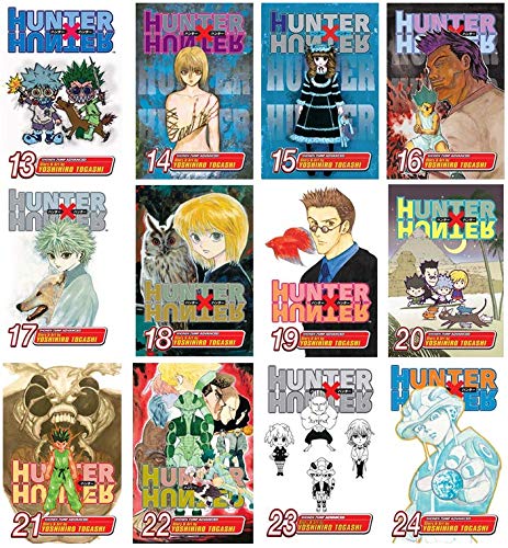 Hunter x Hunter Manga Set, Vol. 13-24 [Paperback] Yoshihiro Togashi