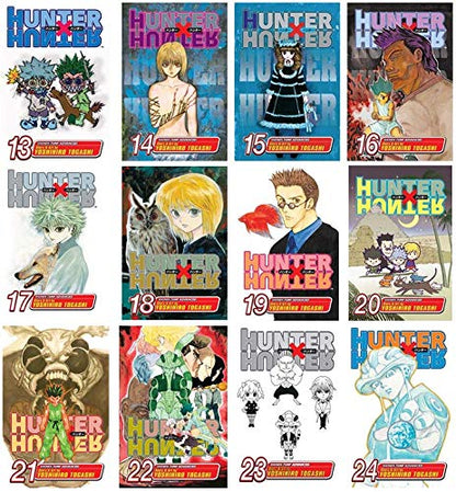Hunter x Hunter Manga Set, Vol. 13-24 [Paperback] Yoshihiro Togashi
