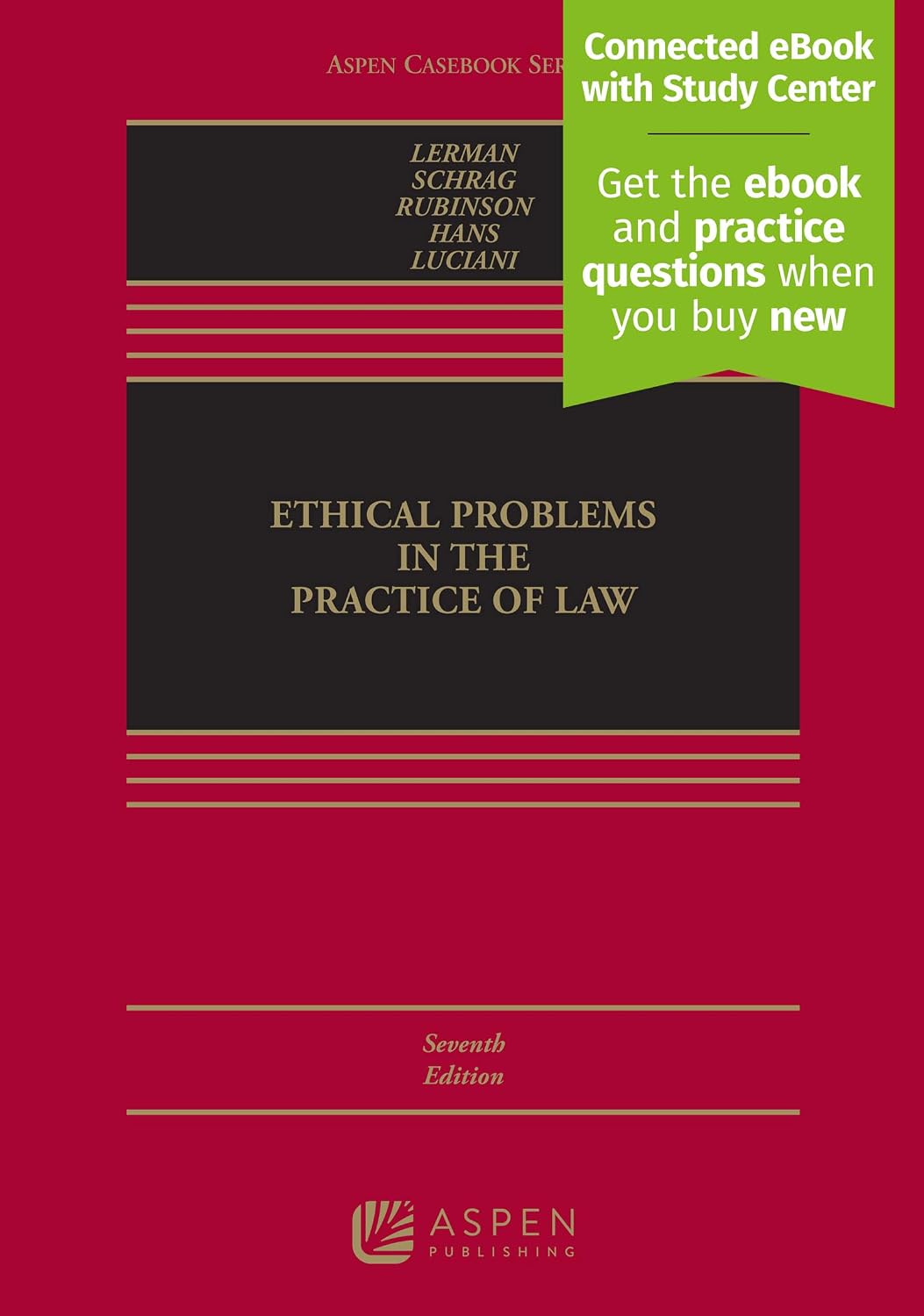 Ethical Problems in the Practice of Law, Seventh Edition hardcover textbook cover