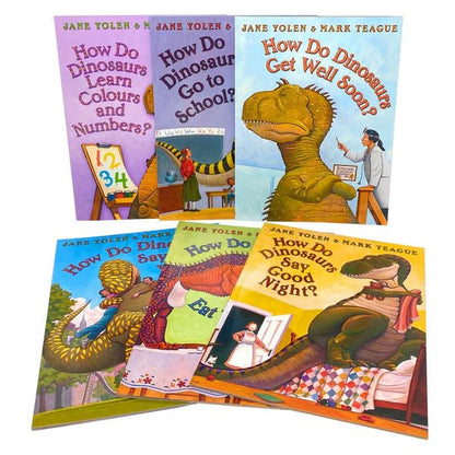 How Do Dinosaurs Collection. 6 Books