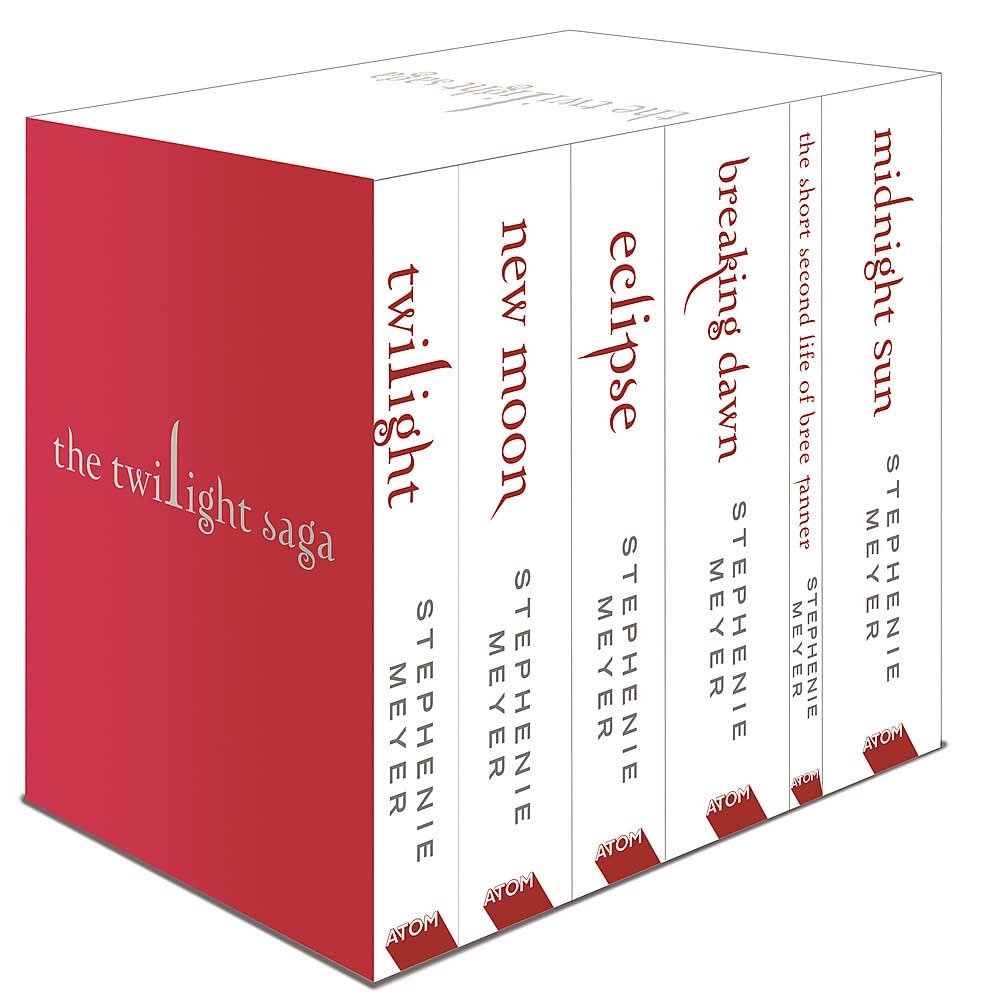 Twilight Saga 6 Book Set (White Cover) [Product Bundle] Meyer, Stephenie