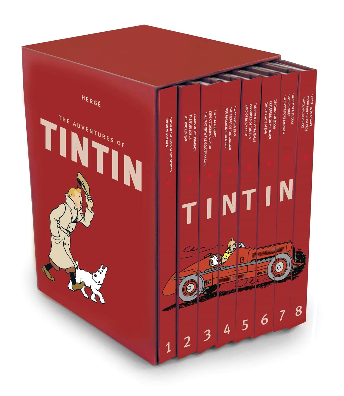Adventures of Tintin Complete Set (The Adventures of Tintin - Compact Editions) Herge