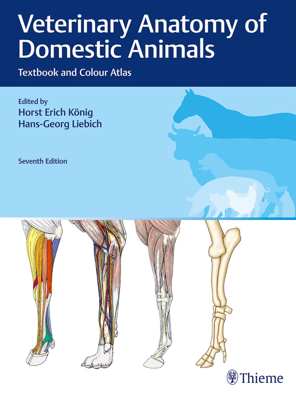 Veterinary Anatomy of Domestic Animals: Textbook and Colour Atlas [Hardcover] König, Horst Erich and Liebich, Hans-Georg