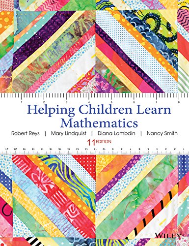 Helping Children Learn Mathematics [Paperback] Reys, Robert; Lindquist, Mary; Lambdin, Diana V. and Smith, Nancy L.