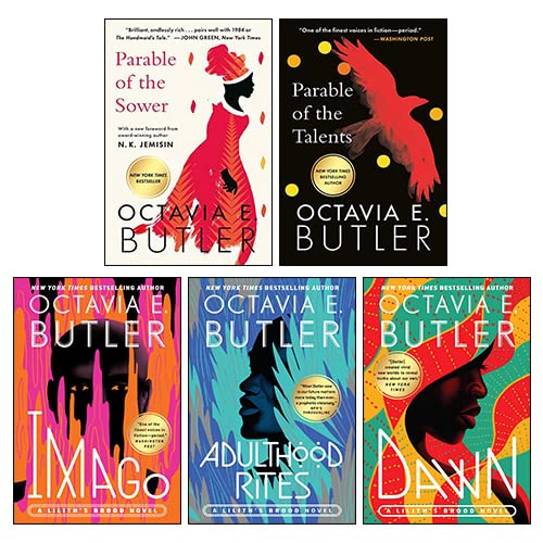 Lilith's Brood & Parable Series Collection 5 Books Set By Octavia Butler (Imago, Adulthood Rites, Dawn, Parable of the Talents, Parable of the Show) [paperback] Octavia E. Butler [Apr 27, 2023]