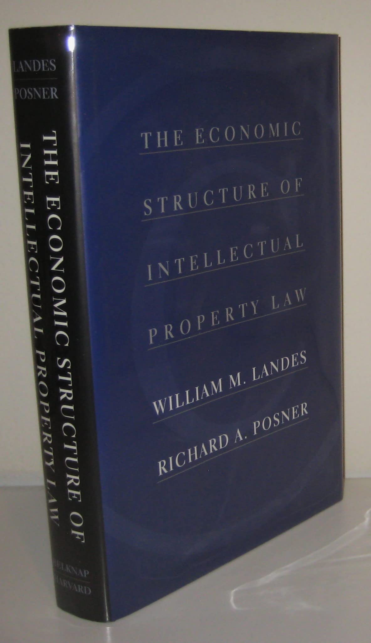 The Economic Structure of Intellectual Property Law [Hardcover] Landes, William M. and Posner, Richard A.