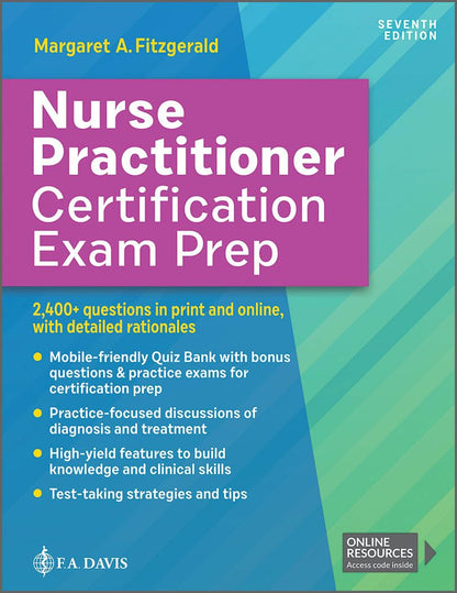 Nurse Practitioner Certification Exam Prep [Paperback] Fitzgerald, Margaret A.