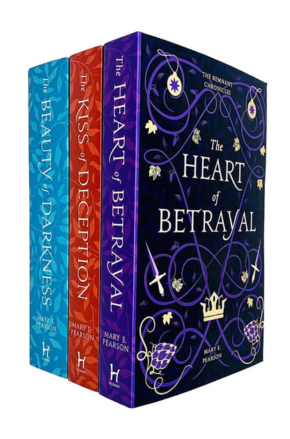 The Remnant Chronicles Collection 3 Books Set By Mary E Pearson (The Kiss of Deception, The Heart of Betrayal, The Beauty of Darkness) [Paperback] Mary E. Pearson