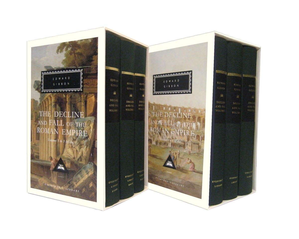 The Decline and Fall of the Roman Empire: Volumes 1-3, Volumes 4-6 [Hardcover] Gibbon, Edward and Trevor-Roper, Hugh