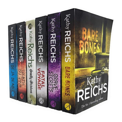 Temperance Brennan Series 1 Collection 6 Books Set By Kathy Reichs (Deja Dead, Death Du Jour, Deadly Decisions, Fatal Voyage, Grave Secrets, Bare Bones) [Paperback] Kathy Reichs