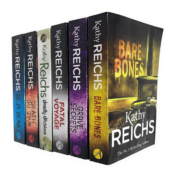Temperance Brennan Series 1 Collection 6 Books Set By Kathy Reichs (Deja Dead, Death Du Jour, Deadly Decisions, Fatal Voyage, Grave Secrets, Bare Bones) [Paperback] Kathy Reichs
