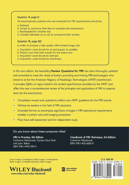 Review Questions for MRI — Second Edition (Paperback) — additional view