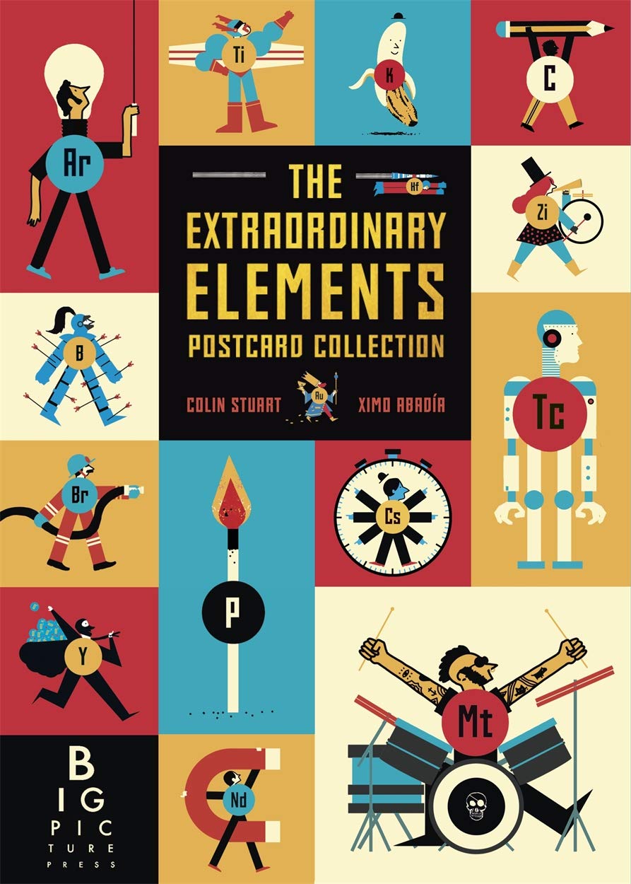 Extraordinary Elements: Postcard Collection [Card Book] Colin Stuart