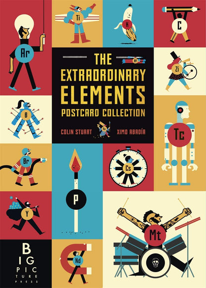 Extraordinary Elements: Postcard Collection [Card Book] Colin Stuart