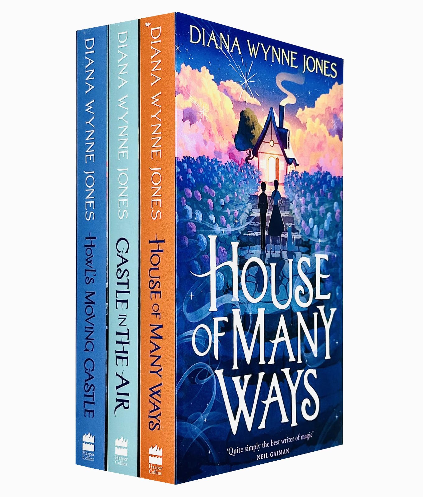 Land of Ingary Trilogy Howl's Moving Castle Complete Series 3 Books Collection Set (Howl's Moving Castle, Castle in the Air & House of Many Ways) [Paperback] Diana Wynne Jones