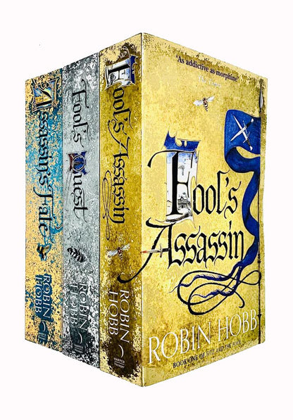 Fitz and the fool series robin hobb 3 books collection set Paperback [Paperback] Robin Hobb