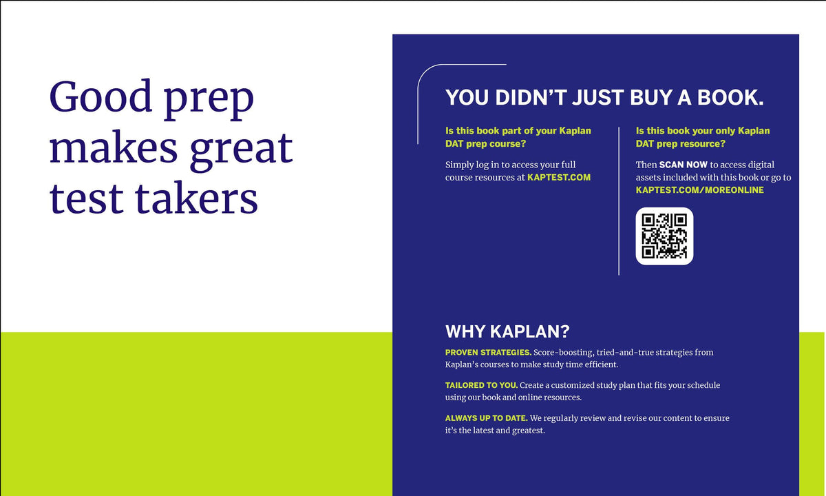DAT Prep Plus 2026 — Fifteenth Edition (Paperback) — additional view