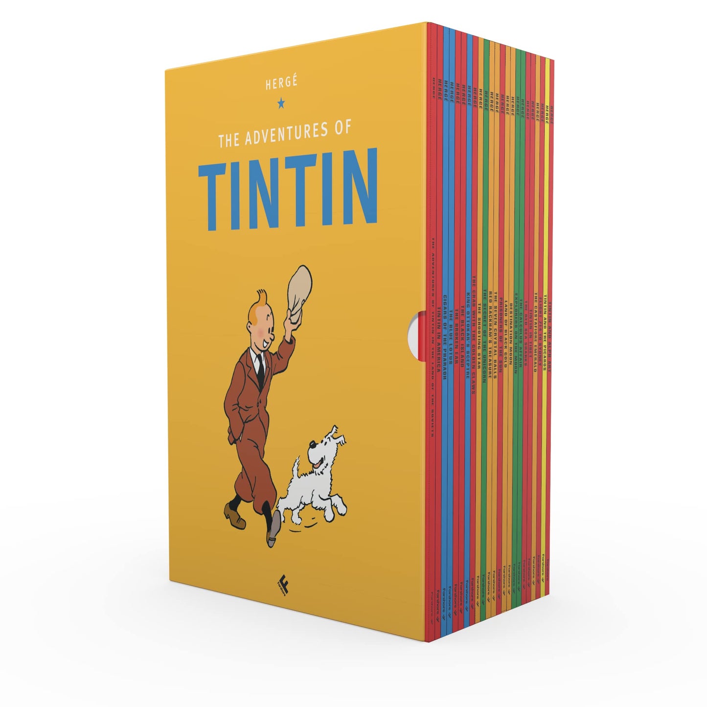 Tintin Paperback Boxed Set 23 titles Herge