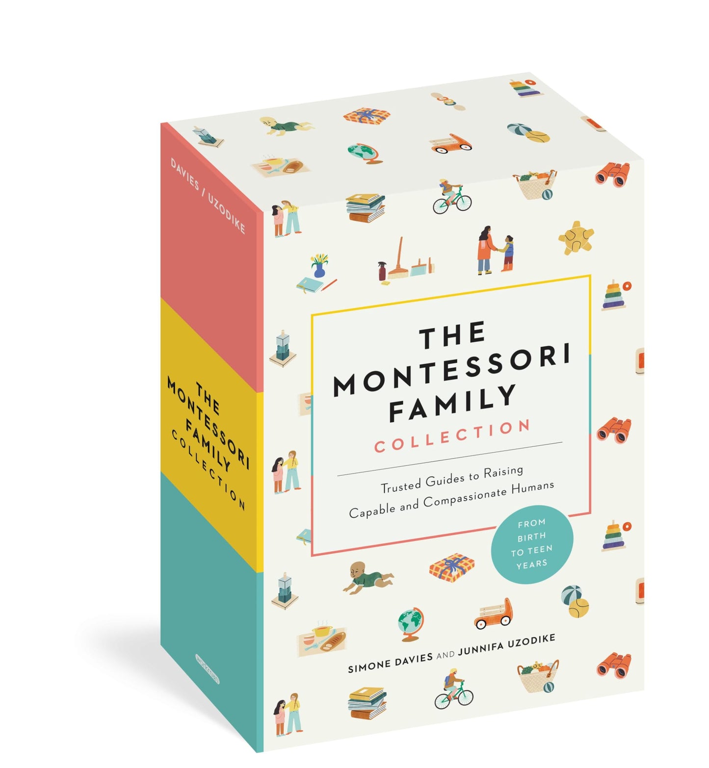 The Montessori Family Collection (Boxed Set): Trusted Guides to Raising Capable and Compassionate Humans (The Parents' Guide to Montessori, 4) [Paperback] Davies, Simone and Uzodike, Junnifa