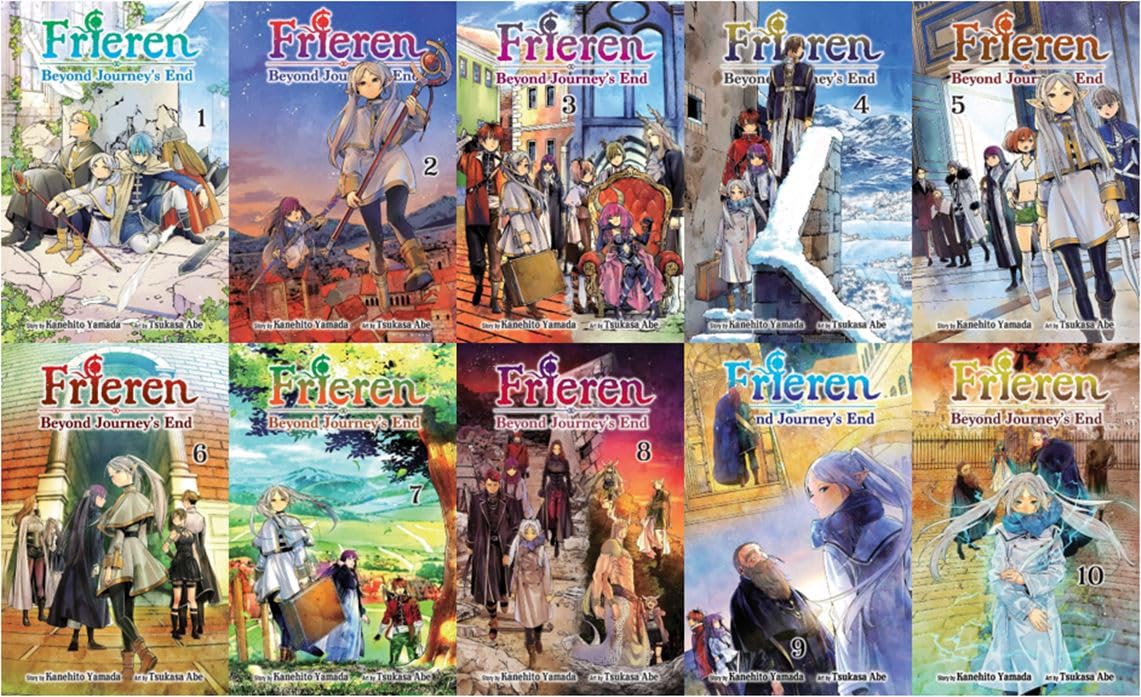 Frieren: Beyond Journey's End Manga Set, Volumes 1-10