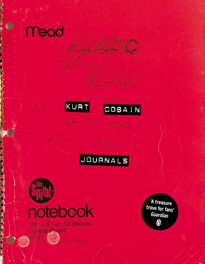 Kurt Cobain : The Journals Kurt Cobain