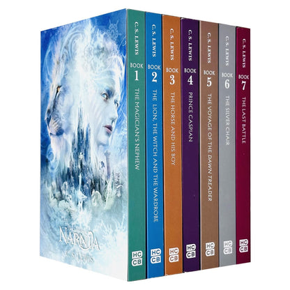 The Chronicles of Narnia 7 Books Collection Box Set By C S Lewis (The Magician's Nephew, The Lion the Witch and the Wardrobe, The Horse and His Boy,Prince Caspian, Voyage of the Dawn Treader & More) [Paperback] C S Lewis
