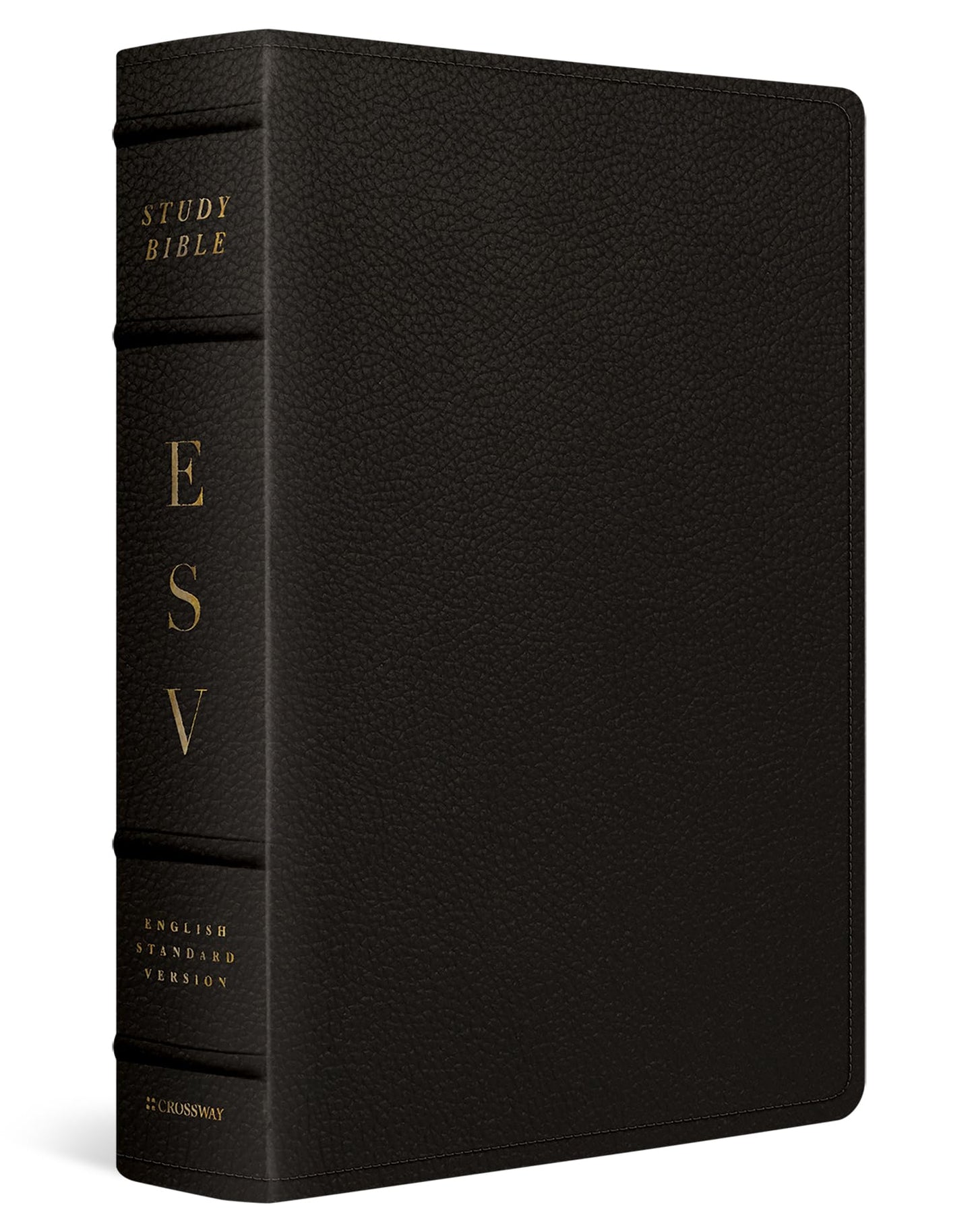 ESV Study Bible, Large Print (Buffalo Leather, Deep Brown): Holy Bible, English Standard Version [Leather Bound] ESV Bibles