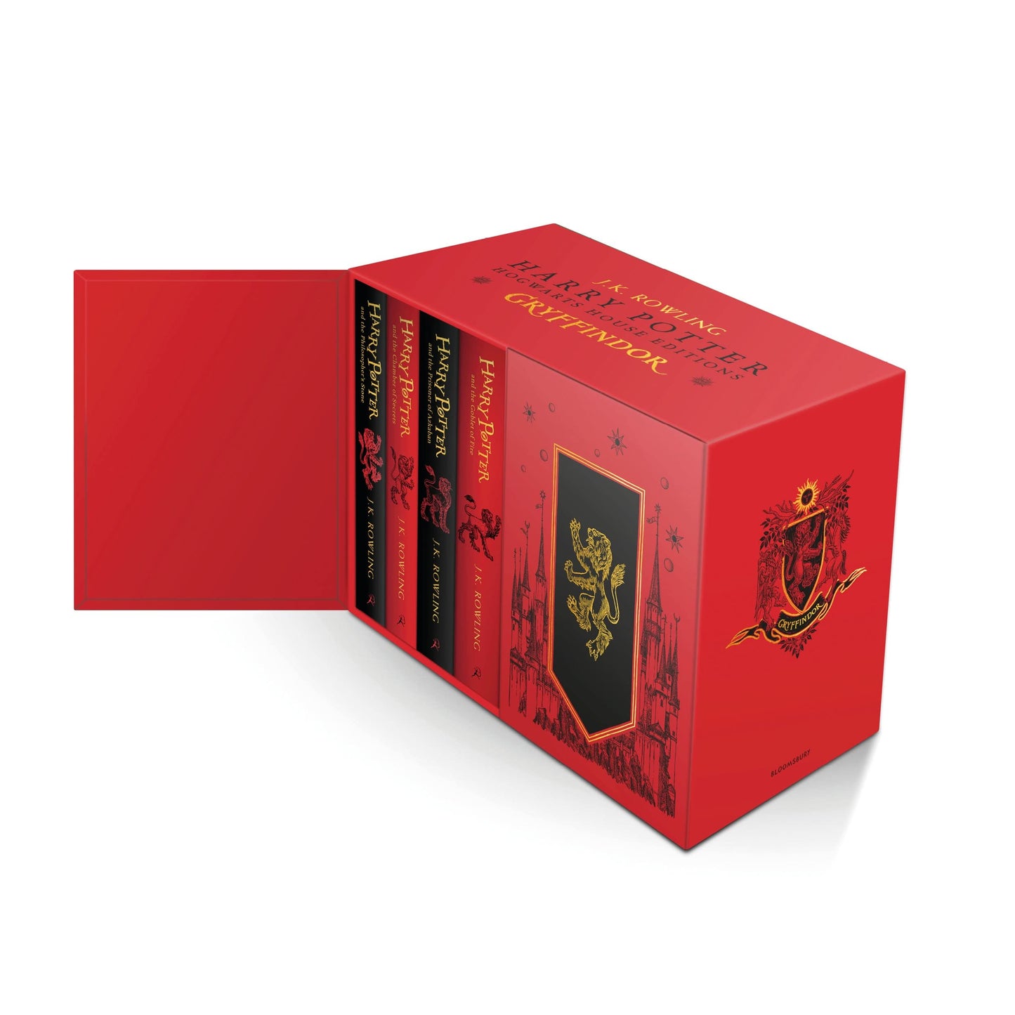 Harry Potter Gryffindor House Editions Hardback Box Set [Hardcover] Rowling  J.K.