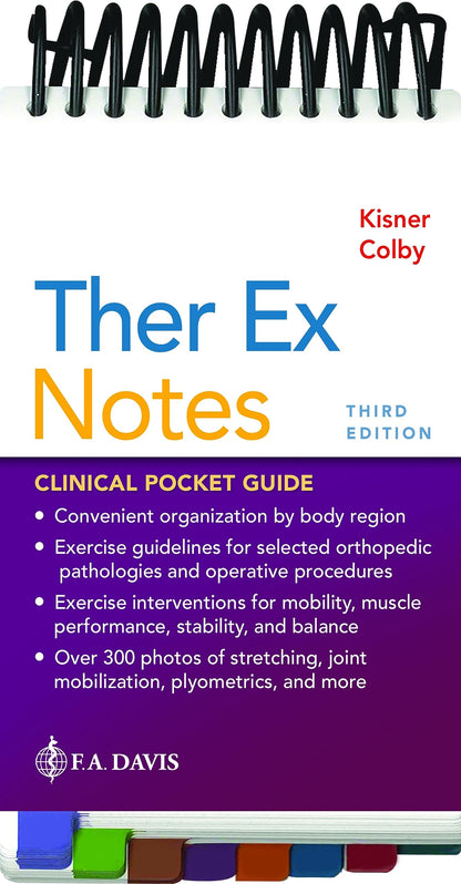 Ther Ex Notes: Clinical Pocket Guide, (Spiral-Bound)