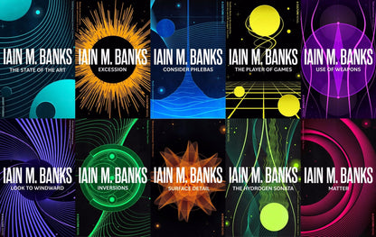 Iain M Banks Culture Series 10 Books Collection Set (Consider Phlebas, The Player of Games, Use of Weapons, The State of the Art, Excession, Inversions, Look To Windward, Surface Detail & More) [Paperback] Iain M. Banks
