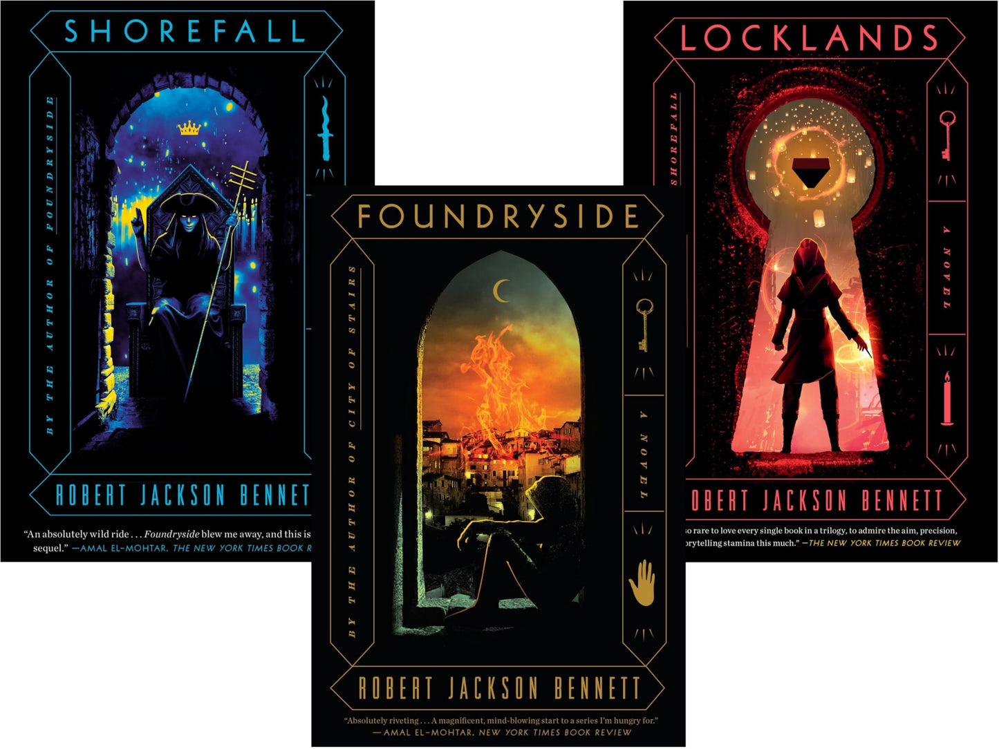 The Founders Trilogy Series 3 Books Set By Robert Jackson Bennett [Paperback] Robert Jackson Bennett