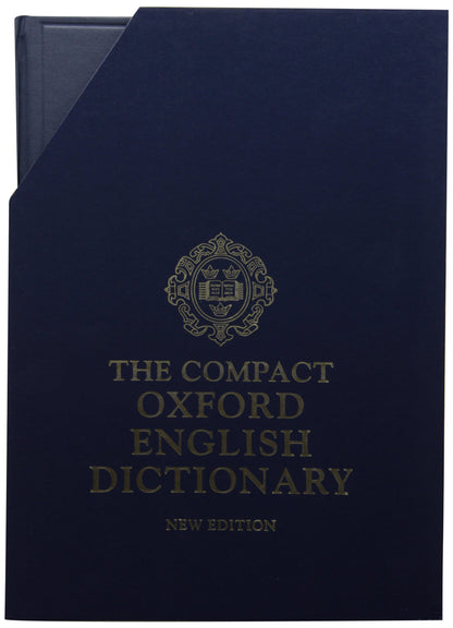 The Compact Edition of The Oxford English Dictionary, Complete Text Reproduced Micrographically (in slipcase with reading glass) [Hardcover] Weiner, E. S. C. and Simpson, J. A.