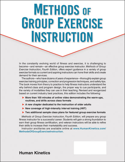 Methods of Group Exercise Instruction — Fourth Edition (Paperback) — additional view
