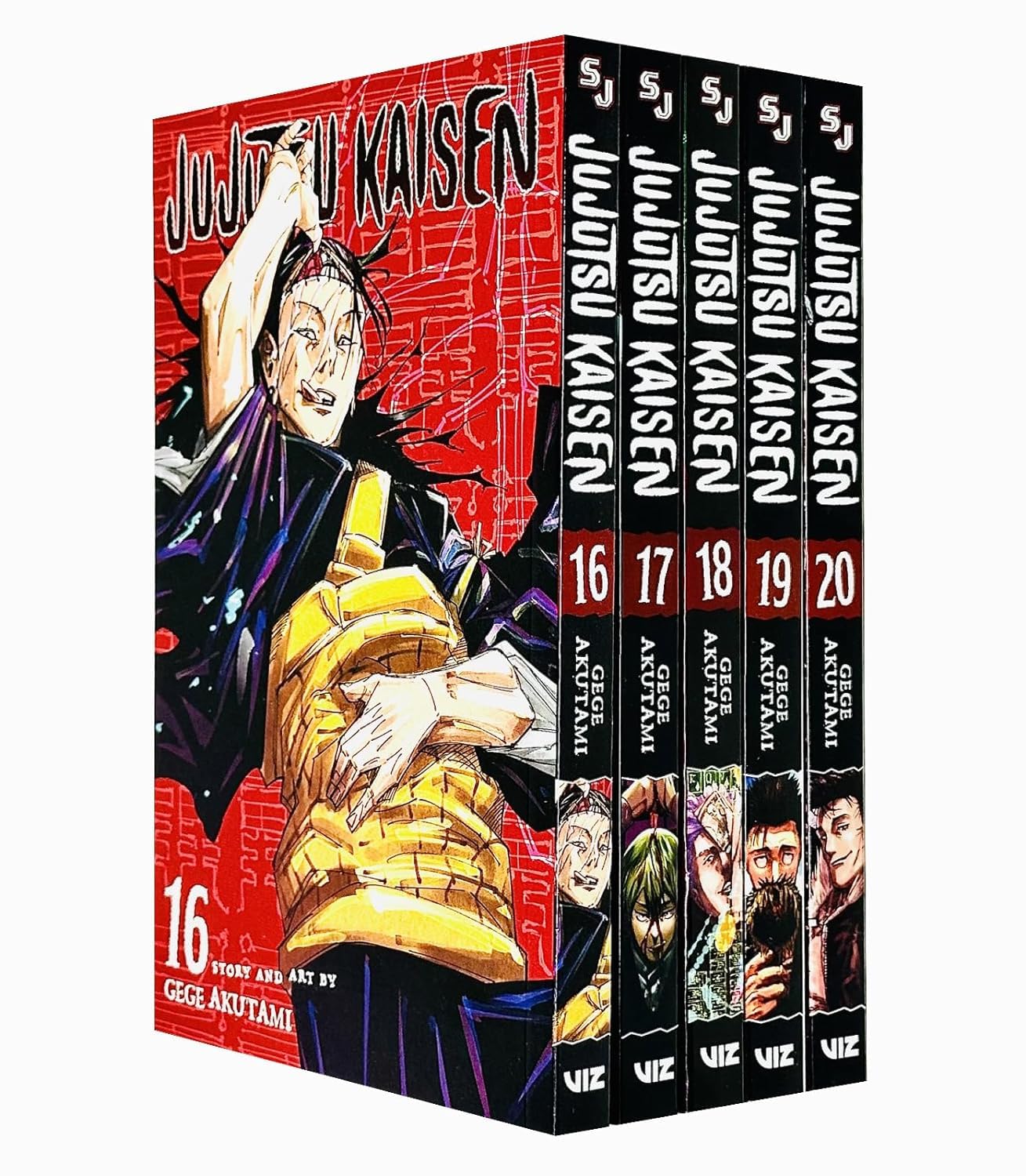 Jujutsu Kaisen Series Vol (16-20) Collection 5 Books Set By Gege Akutami: [Paperback] Gege Akutami