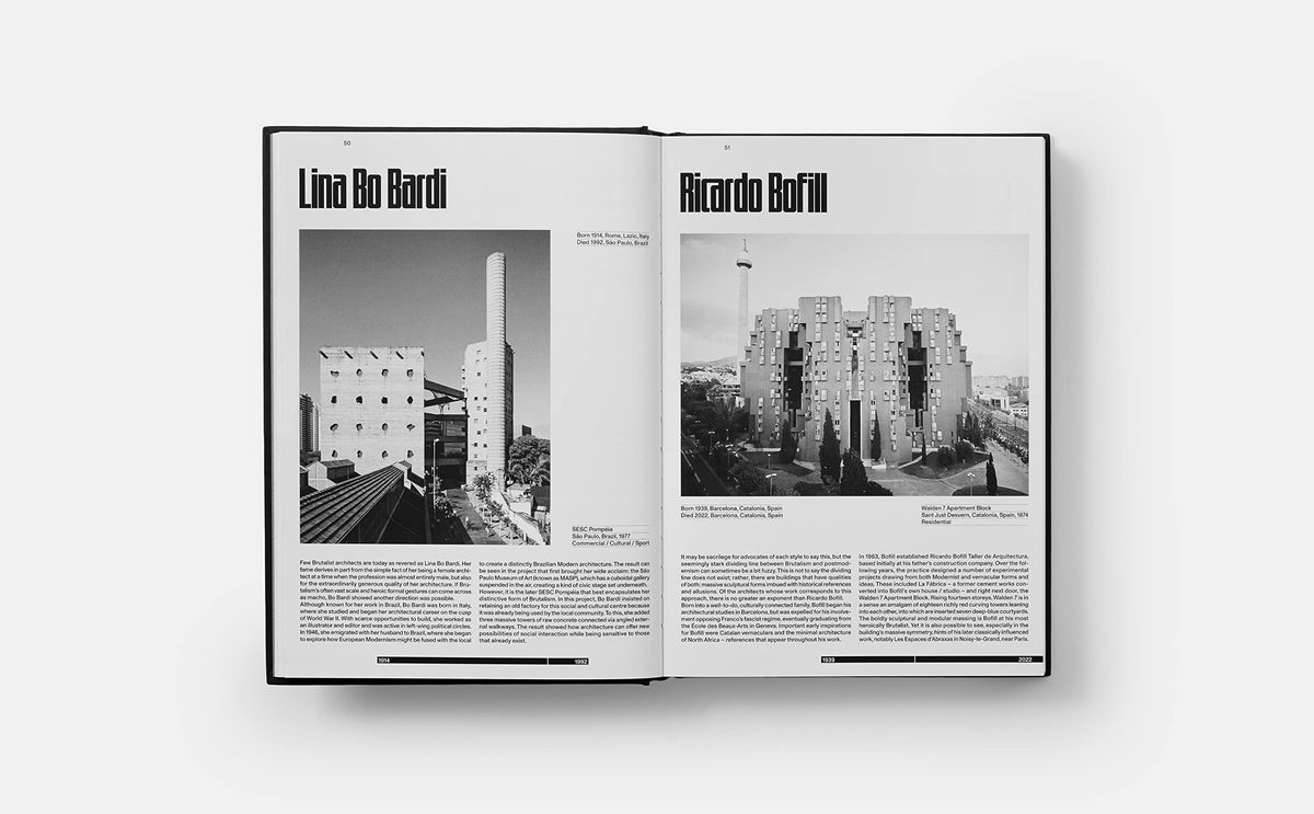 The Brutalists: Brutalism's Best Architects (Hardcover) — additional view
